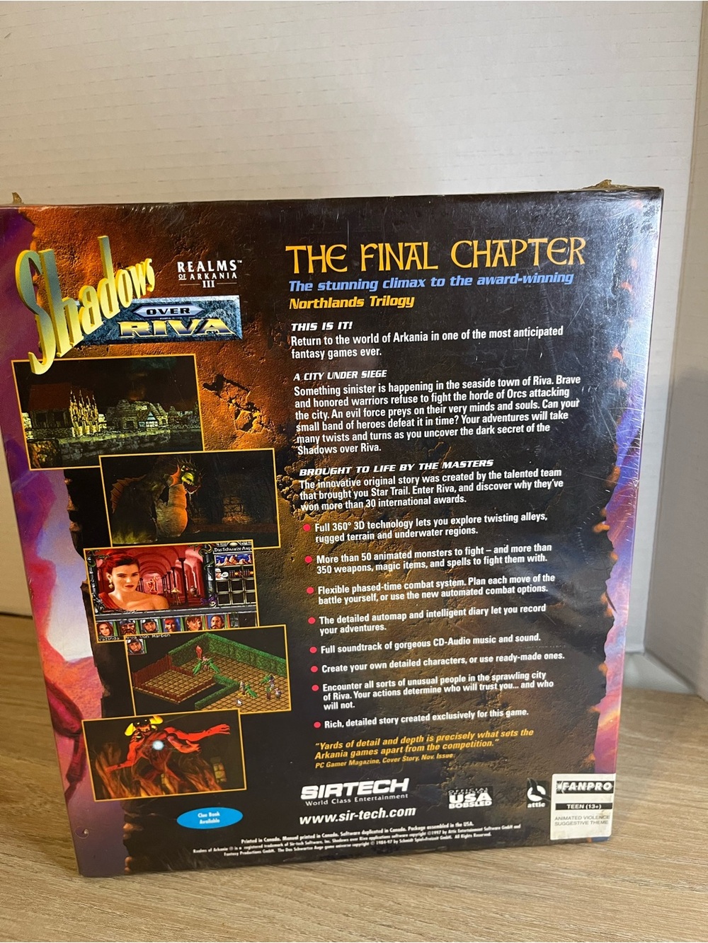 Shadows Over Riva PC Game — Sir-Tech Edition (Red) - Picture 2 of 10